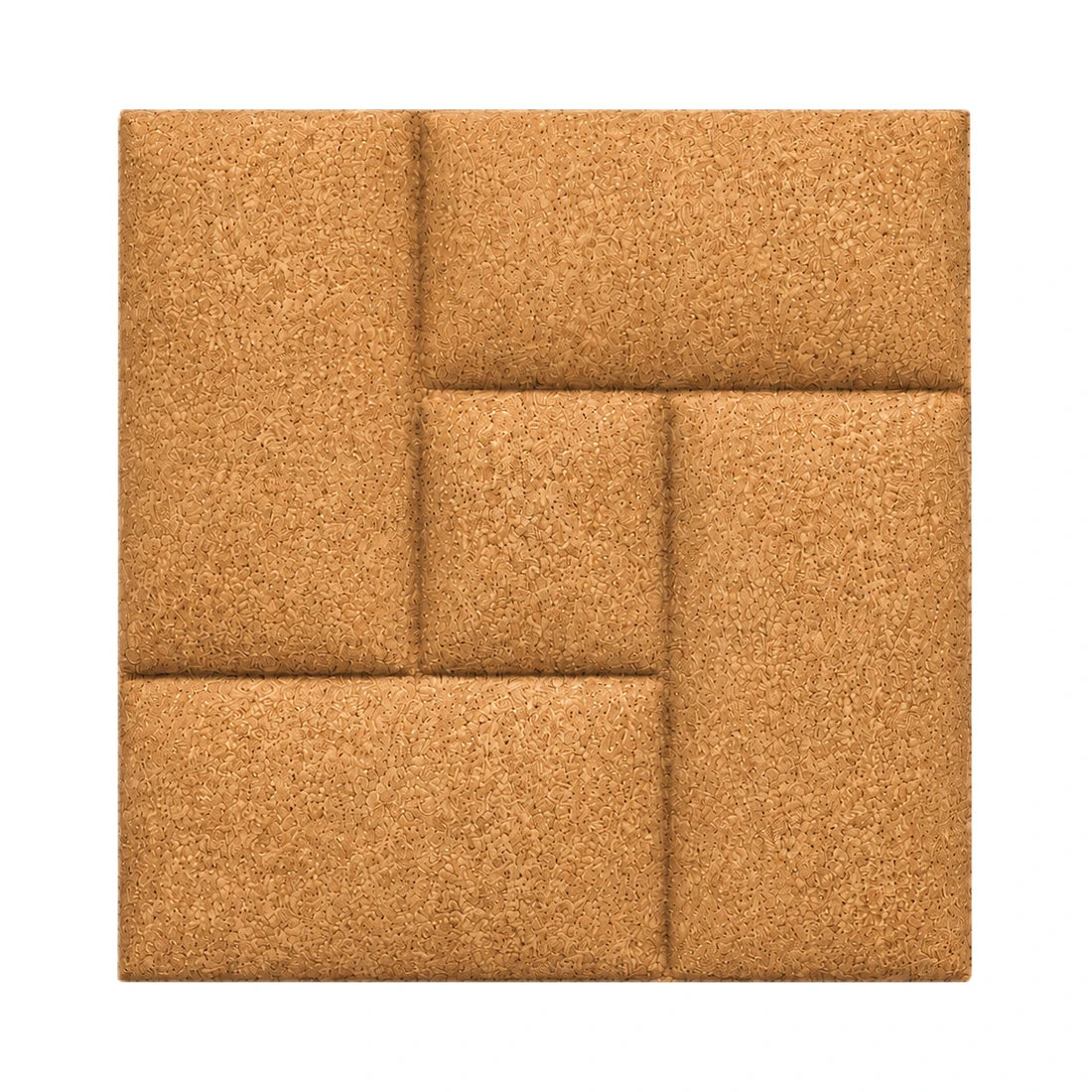 3D cork wall panel model IT-3DWP-001