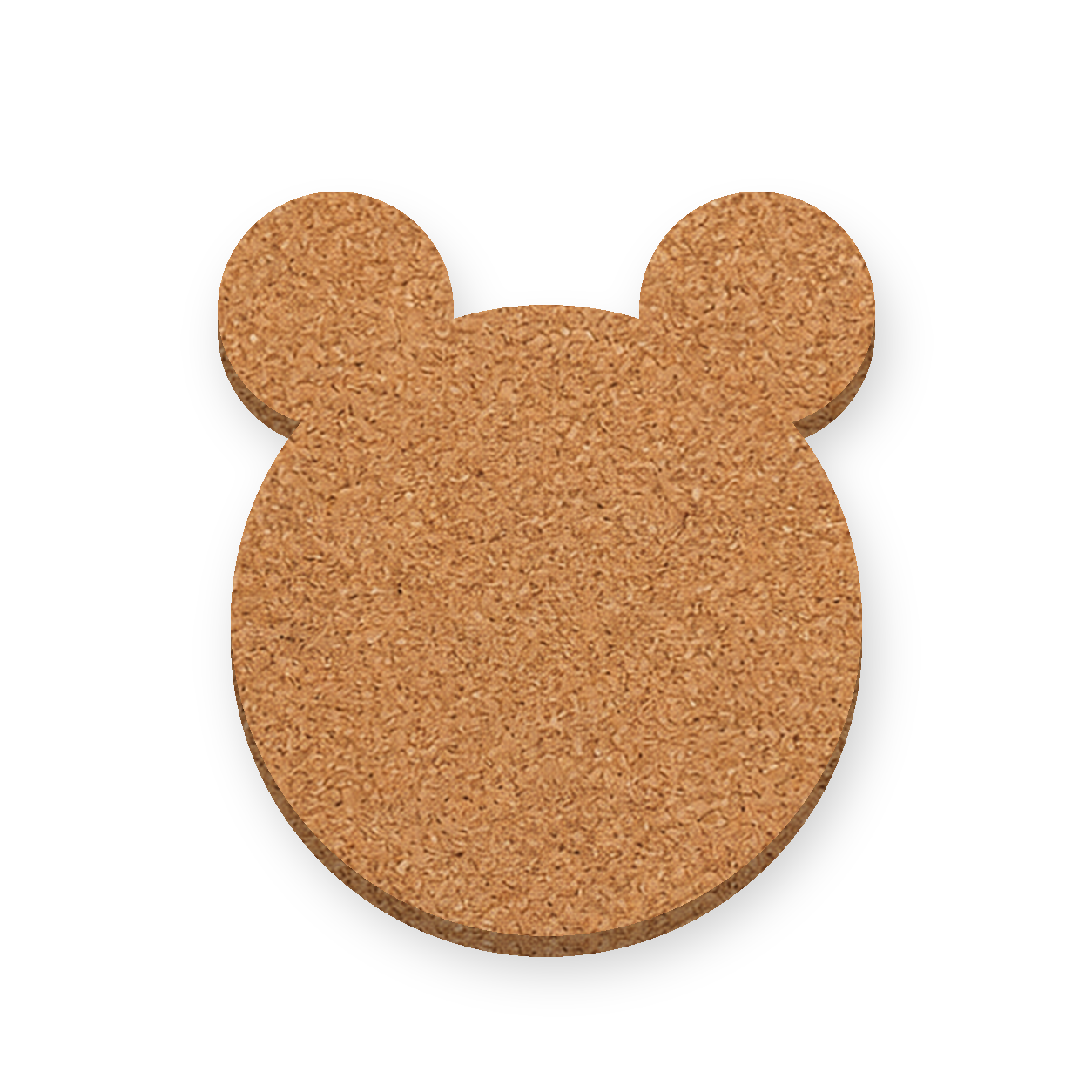 Pot Holder-13 rounded animal silhouette cork pot holder
