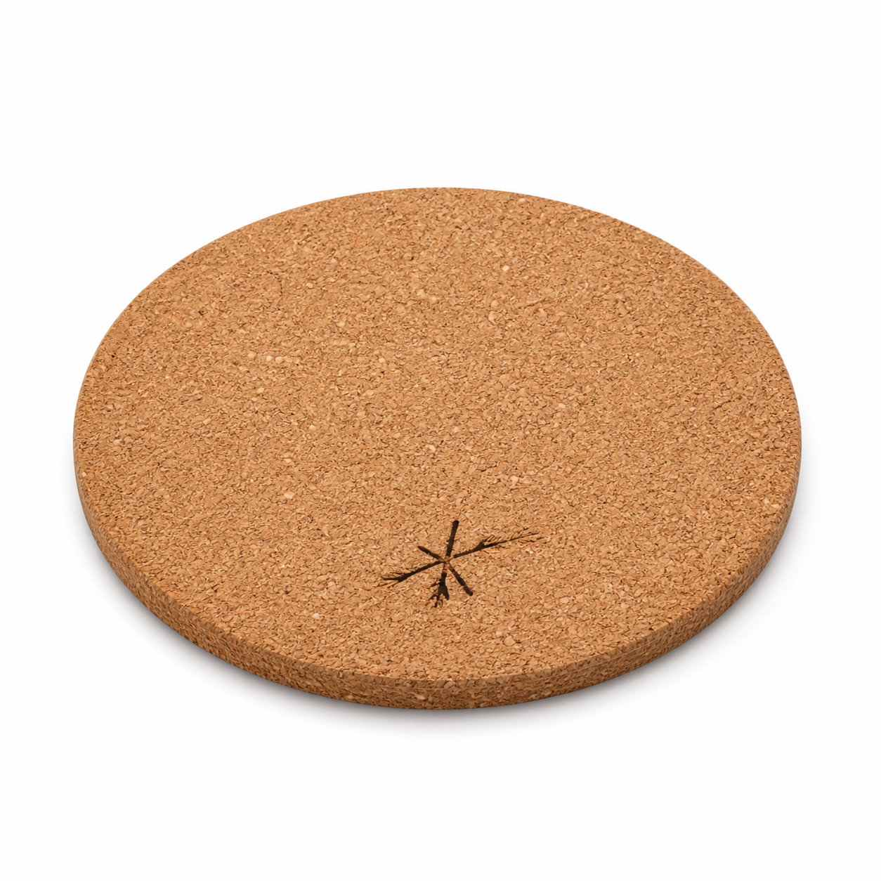 Pot Holder-6 round natural cork pot holder
