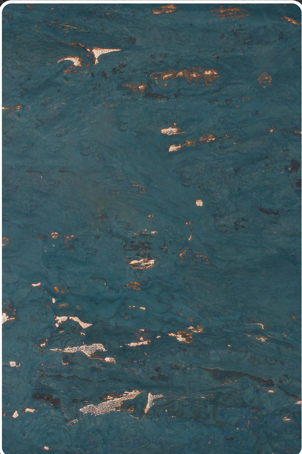 Close-up texture of flat cork wall panel K25-ZR211-S036X