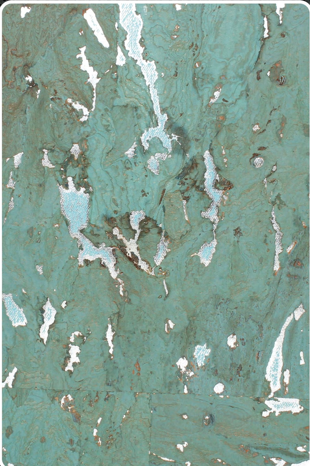 Close-up texture of flat cork wall panel K25-ZR211-S05Y