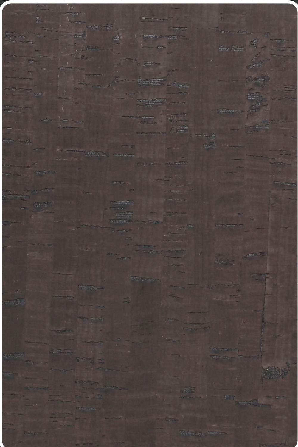 Close-up texture of flat cork wall panel ZR113-S18