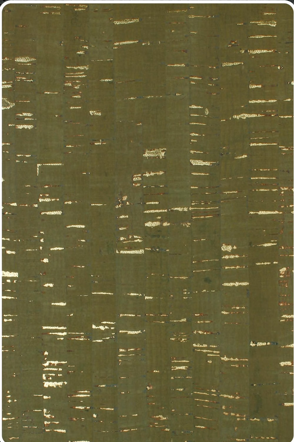 Close-up texture of flat cork wall panel ZR113-S24J
