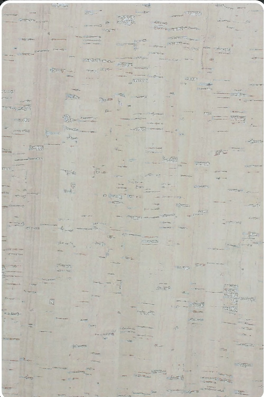 Close-up texture of flat cork wall panel ZR113-S29
