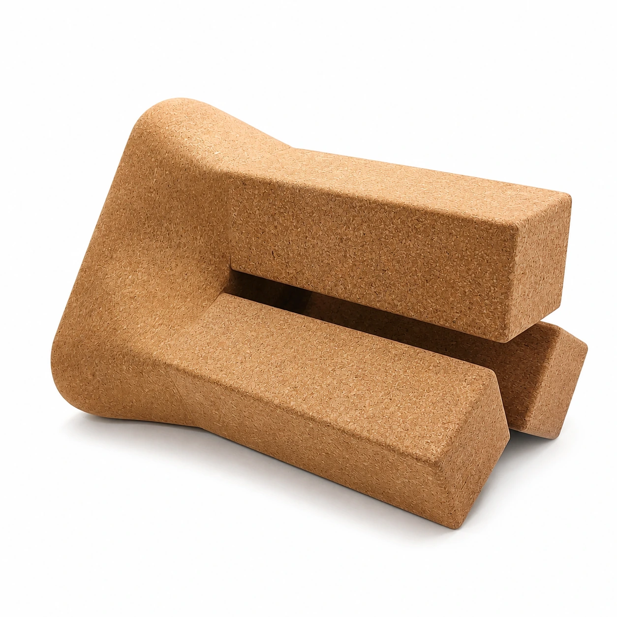 Cork Stool model IT-HF-09 angled view